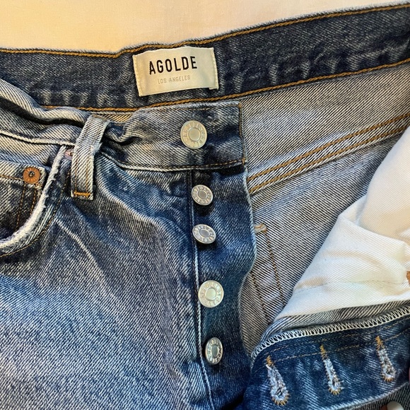 Agolde Riley Shorts - Picture 6 of 16